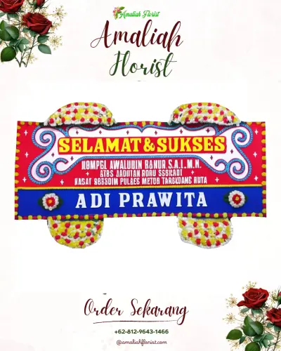 Karangan Bunga Ucapan Selamat di Suwaru